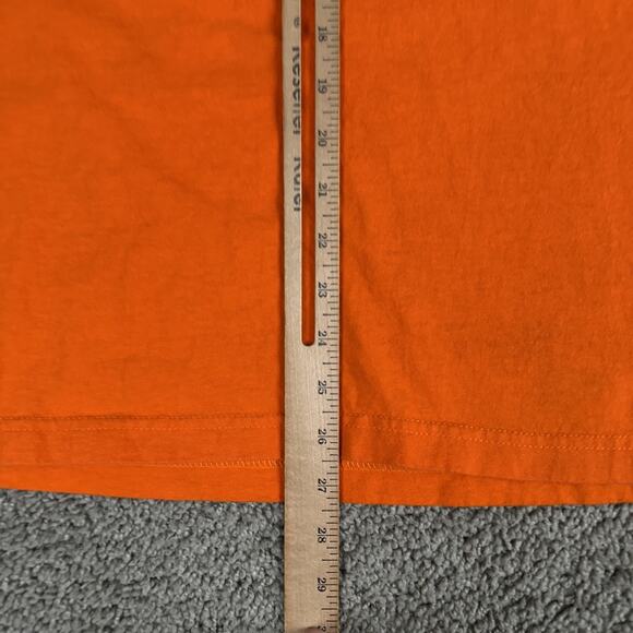 VINTAGE Atlas Sportswear Shirt Mens XL Orange Halloween Teddy Bear Graphic - Picture 10 of 12